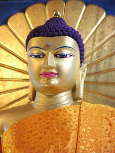 Statue of Buddha Sakyamuni, Bodh Gaya, India